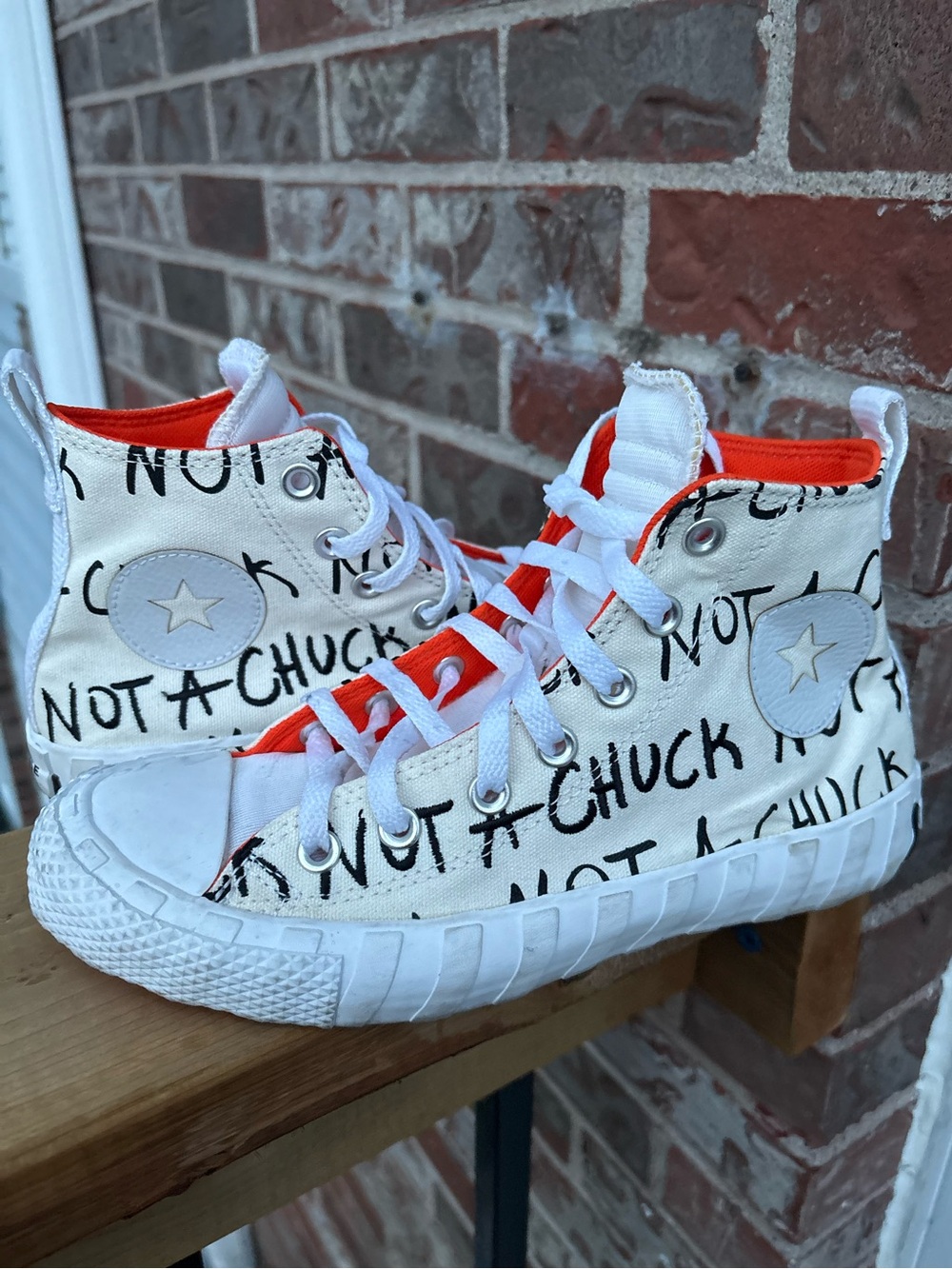 Converse Untitled UNT1TL3D Hi Not a Chuck Hi Top Shoes Kid’s 6